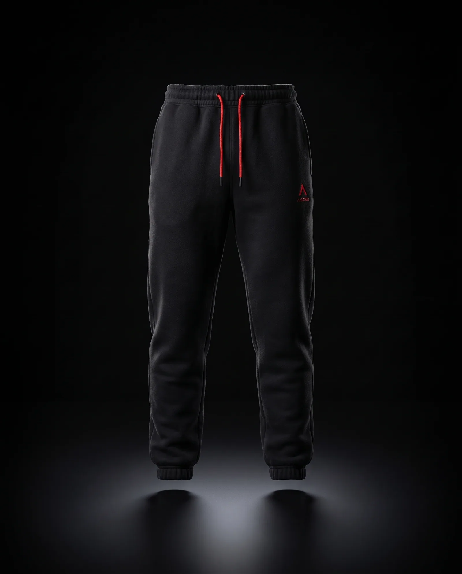Ascent Jogger — Brushed fleece, genuinely tapered.